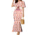 Moodeng Christmas Family Matching Mermaid Dress and Hawaiian Shirt Cute Hippo Holiday with Pastel Floral Festive Vibes - Wonder Print Shop