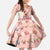 Moodeng Christmas Family Matching Off Shoulder Maxi Dress and Hawaiian Shirt Cute Hippo Holiday with Pastel Floral Festive Vibes - Wonder Print Shop