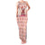 Moodeng Christmas Family Matching Tank Maxi Dress and Hawaiian Shirt Cute Hippo Holiday with Pastel Floral Festive Vibes - Wonder Print Shop