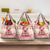 Moodeng Christmas Grocery Bag Cute Hippo Holiday with Pastel Floral Festive Vibes - Wonder Print Shop