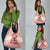 Moodeng Christmas Grocery Bag Cute Hippo Holiday with Pastel Floral Festive Vibes - Wonder Print Shop