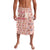 Moodeng Christmas Lavalava Cute Hippo Holiday with Pastel Floral Festive Vibes - Wonder Print Shop