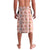 Moodeng Christmas Lavalava Cute Hippo Holiday with Pastel Floral Festive Vibes - Wonder Print Shop