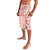 Moodeng Christmas Lavalava Cute Hippo Holiday with Pastel Floral Festive Vibes - Wonder Print Shop
