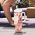 Moodeng Christmas Tumbler With Handle Cute Hippo Holiday with Pastel Floral Festive Vibes - Wonder Print Shop
