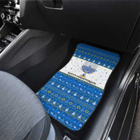 Happy Chrismukkah Car Mats Gnome Funny Hanukkah Christmas Mashup - Wonder Print Shop