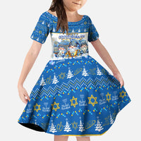 Happy Chrismukkah Family Matching Mermaid Dress and Hawaiian Shirt Gnome Funny Hanukkah Christmas Mashup - Wonder Print Shop
