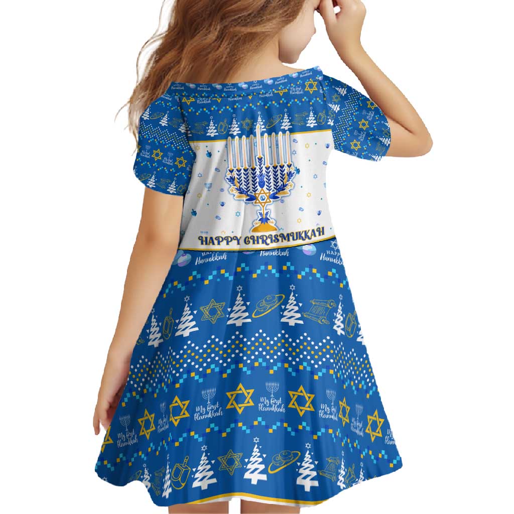 Happy Chrismukkah Family Matching Mermaid Dress and Hawaiian Shirt Gnome Funny Hanukkah Christmas Mashup - Wonder Print Shop