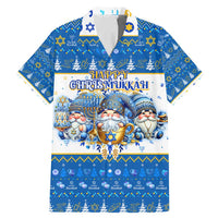Happy Chrismukkah Family Matching Mermaid Dress and Hawaiian Shirt Gnome Funny Hanukkah Christmas Mashup - Wonder Print Shop