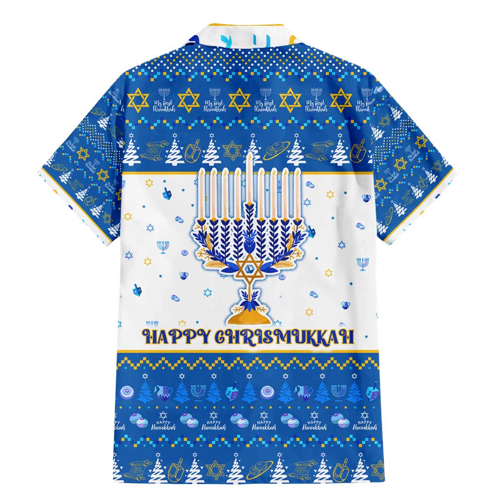 Happy Chrismukkah Family Matching Mermaid Dress and Hawaiian Shirt Gnome Funny Hanukkah Christmas Mashup - Wonder Print Shop