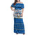 Happy Chrismukkah Family Matching Off Shoulder Maxi Dress and Hawaiian Shirt Gnome Funny Hanukkah Christmas Mashup - Wonder Print Shop