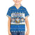 Happy Chrismukkah Family Matching Off Shoulder Short Dress and Hawaiian Shirt Gnome Funny Hanukkah Christmas Mashup - Wonder Print Shop