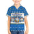 Happy Chrismukkah Family Matching Short Sleeve Bodycon Dress and Hawaiian Shirt Gnome Funny Hanukkah Christmas Mashup - Wonder Print Shop