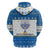 Happy Chrismukkah Hoodie Gnome Funny Hanukkah Christmas Mashup - Wonder Print Shop