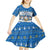 Happy Chrismukkah Kid Short Sleeve Dress Gnome Funny Hanukkah Christmas Mashup - Wonder Print Shop
