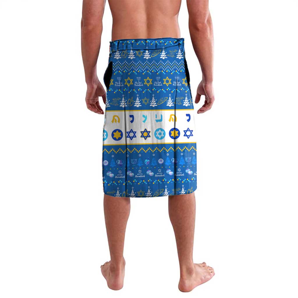 Happy Chrismukkah Lavalava Gnome Funny Hanukkah Christmas Mashup - Wonder Print Shop