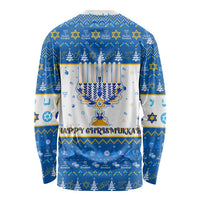 Happy Chrismukkah Long Sleeve Shirt Gnome Funny Hanukkah Christmas Mashup - Wonder Print Shop