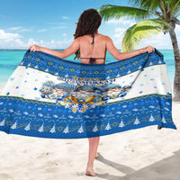 Happy Chrismukkah Sarong Gnome Funny Hanukkah Christmas Mashup - Wonder Print Shop