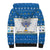 Happy Chrismukkah Sherpa Hoodie Gnome Funny Hanukkah Christmas Mashup - Wonder Print Shop