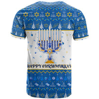 Happy Chrismukkah T Shirt Gnome Funny Hanukkah Christmas Mashup - Wonder Print Shop