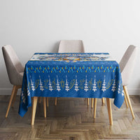 Happy Chrismukkah Tablecloth Gnome Funny Hanukkah Christmas Mashup - Wonder Print Shop