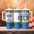 Happy Chrismukkah Tumbler With Handle Gnome Funny Hanukkah Christmas Mashup - Wonder Print Shop
