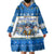 Happy Chrismukkah Wearable Blanket Hoodie Gnome Funny Hanukkah Christmas Mashup - Wonder Print Shop