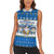 Happy Chrismukkah Women Sleeveless Polo Shirt Gnome Funny Hanukkah Christmas Mashup - Wonder Print Shop