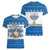 Happy Chrismukkah Women V-Neck T-Shirt Gnome Funny Hanukkah Christmas Mashup - Wonder Print Shop
