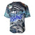 Striped Bass Fishing Baseball Jersey Bold Ocean Angler Design - Wonder Print Shop