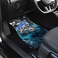 Striped Bass Fishing Car Mats Bold Ocean Angler Design - Wonder Print Shop