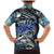 Striped Bass Fishing Family Matching Mermaid Dress and Hawaiian Shirt Bold Ocean Angler Design - Wonder Print Shop