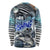 Striped Bass Fishing Long Sleeve Shirt Bold Ocean Angler Design - Wonder Print Shop