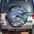 Striped Bass Fishing Spare Tire Cover Bold Ocean Angler Design - Wonder Print Shop