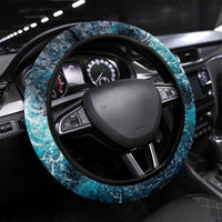 Striped Bass Fishing Steering Wheel Cover Bold Ocean Angler Design - Wonder Print Shop