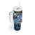 Striped Bass Fishing Tumbler With Handle Bold Ocean Angler Design - Wonder Print Shop