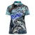 Striped Bass Fishing Women Polo Shirt Bold Ocean Angler Design - Wonder Print Shop