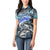 Striped Bass Fishing Women Polo Shirt Bold Ocean Angler Design - Wonder Print Shop