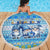 Merry Chrismukkah Beach Blanket Jewish Christmas Gnomes and Menorahs - Wonder Print Shop