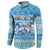 Merry Chrismukkah Button Sweatshirt Jewish Christmas Gnomes and Menorahs - Wonder Print Shop