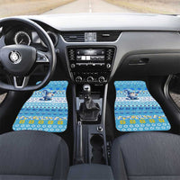 Merry Chrismukkah Car Mats Jewish Christmas Gnomes and Menorahs - Wonder Print Shop