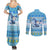 Merry Chrismukkah Couples Matching Summer Maxi Dress and Long Sleeve Button Shirt Jewish Christmas Gnomes and Menorahs - Wonder Print Shop