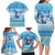 Merry Chrismukkah Family Matching Long Sleeve Bodycon Dress and Hawaiian Shirt Jewish Christmas Gnomes and Menorahs - Wonder Print Shop
