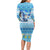 Merry Chrismukkah Family Matching Long Sleeve Bodycon Dress and Hawaiian Shirt Jewish Christmas Gnomes and Menorahs - Wonder Print Shop