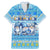 Merry Chrismukkah Family Matching Mermaid Dress and Hawaiian Shirt Jewish Christmas Gnomes and Menorahs - Wonder Print Shop