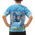 Merry Chrismukkah Family Matching Off The Shoulder Long Sleeve Dress and Hawaiian Shirt Jewish Christmas Gnomes and Menorahs - Wonder Print Shop