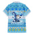Merry Chrismukkah Family Matching Off The Shoulder Long Sleeve Dress and Hawaiian Shirt Jewish Christmas Gnomes and Menorahs - Wonder Print Shop