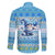 Merry Chrismukkah Family Matching Off The Shoulder Long Sleeve Dress and Hawaiian Shirt Jewish Christmas Gnomes and Menorahs - Wonder Print Shop