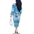 Merry Chrismukkah Family Matching Off The Shoulder Long Sleeve Dress and Hawaiian Shirt Jewish Christmas Gnomes and Menorahs - Wonder Print Shop