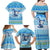 Merry Chrismukkah Family Matching Off Shoulder Maxi Dress and Hawaiian Shirt Jewish Christmas Gnomes and Menorahs - Wonder Print Shop